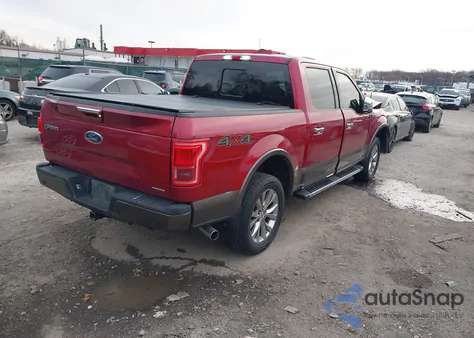 2016 Ford F-150 Lariat из США, поврежденный, VIN 1FTEW1EF2GFB95534